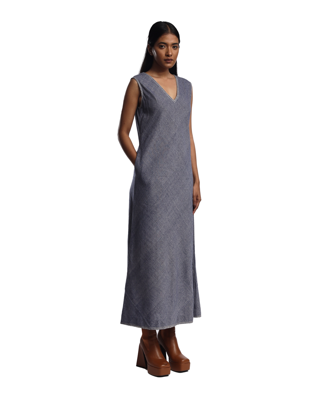 Handspun and Handwoven Tracy Dress