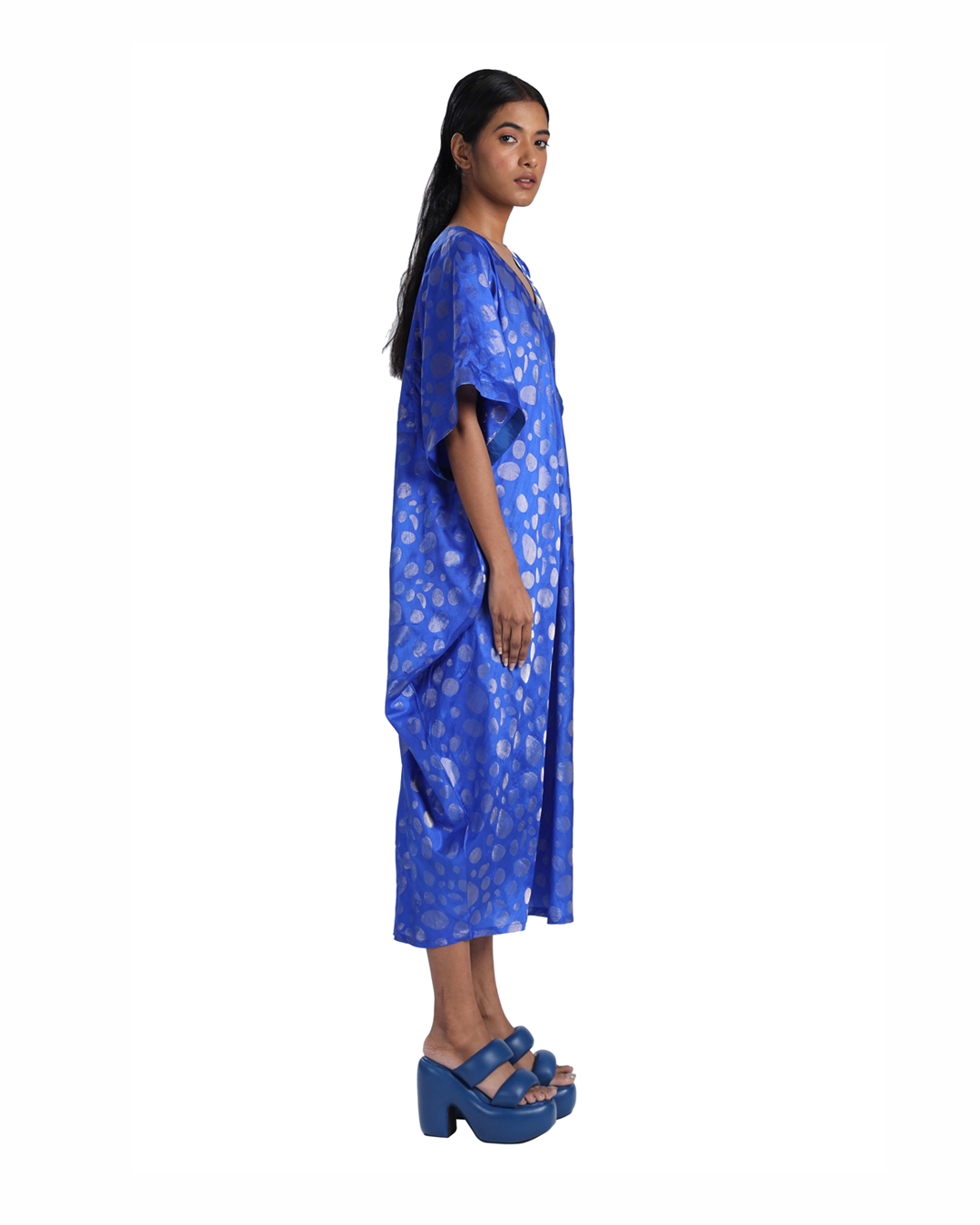 Handwoven Analog Silk Cocoon Dress