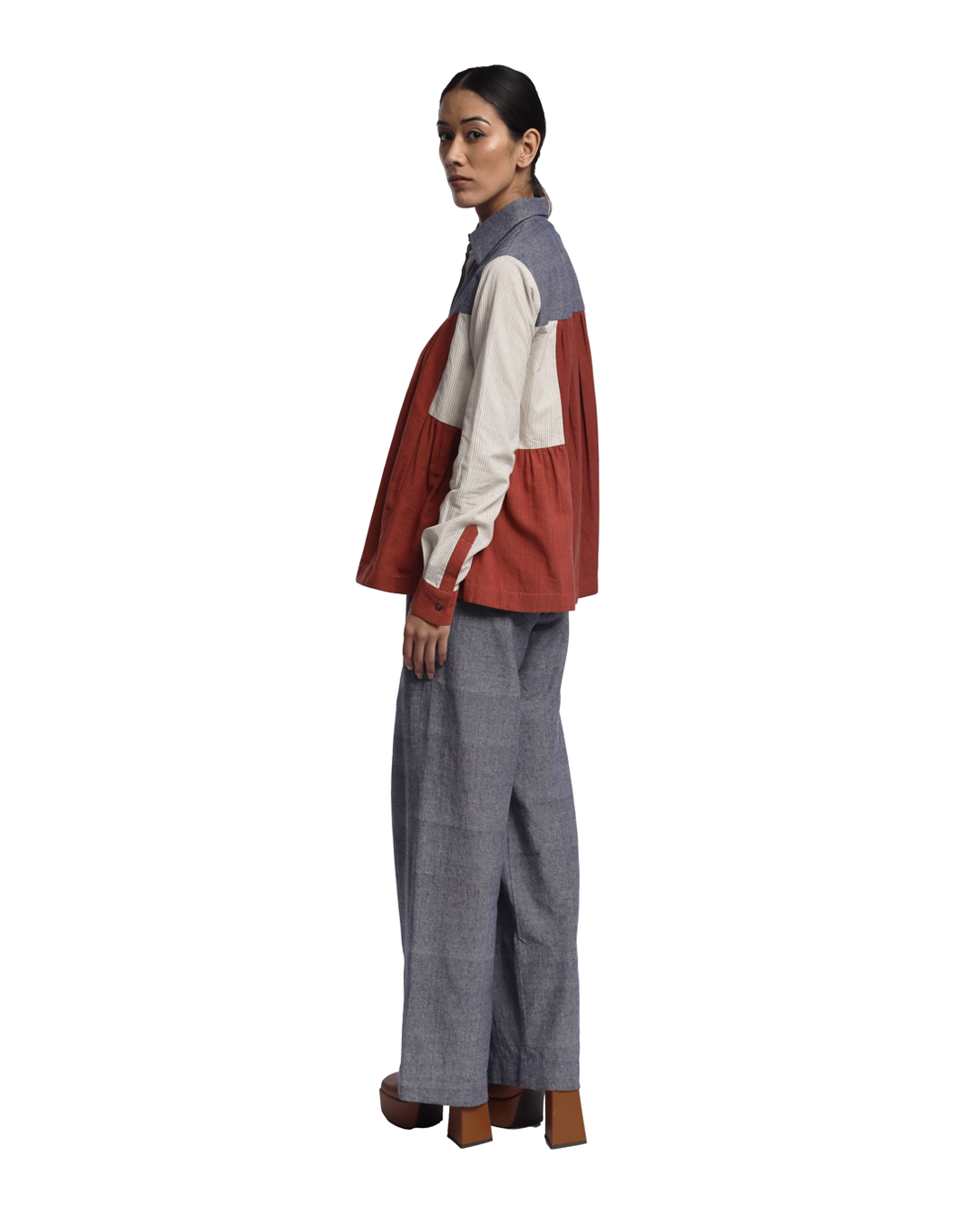 Handwoven Jane Gathered Top