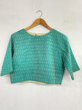 Handwoven Cotton Silk Blouse